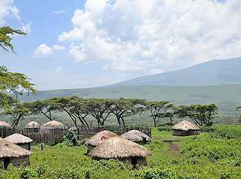 Craters Edge Lodge: Massai Dorf