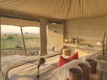 Kichwa Tembo Tented Camp: Im Superior-Schlafzimmer Kichwa Tembo Tented Camp: Im Superior-Schlafzimmer
