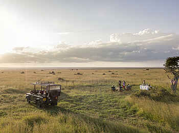 Loisaba Lodo Springs: Pause bei einer Pirschfahrt