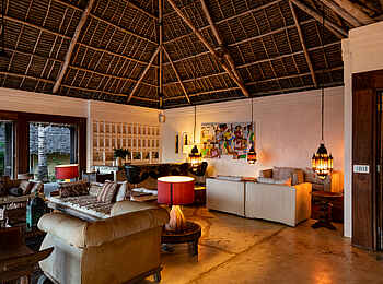 Qambani Luxury Resort: Die Lounge