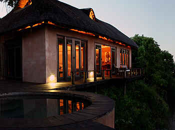 Royal Zambezi Lodge: Kansanshi Presidental Suite mit Punge Pool