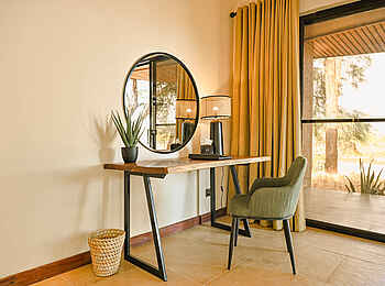 Soroi Samburu Lodge: Schreibtisch