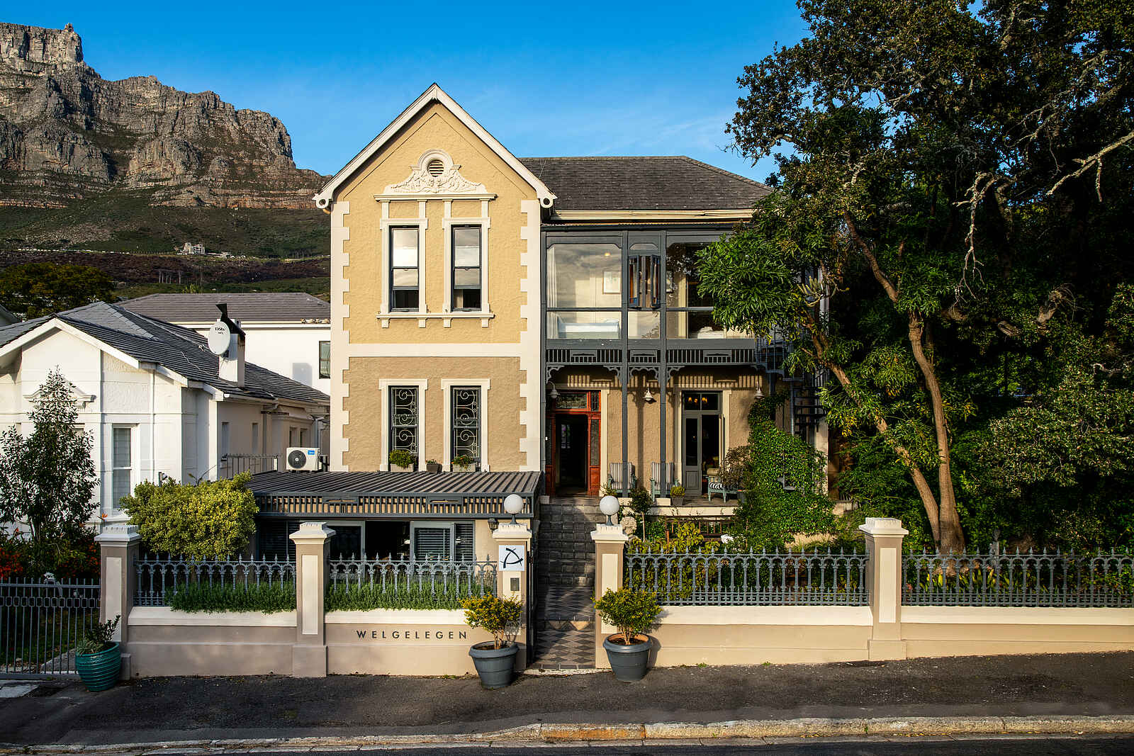 Welgelegen House: Blick auf das Gästehaus Welgelegen House: Blick auf das Gästehaus
