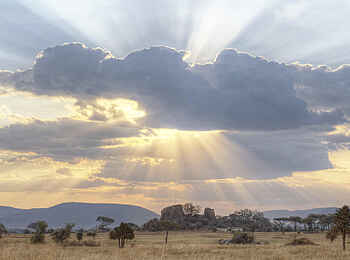 Dunia Camp: Sonnenaufgang