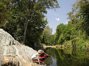 Kitich Camp: Ngeng River Kitich Camp: Ngeng River