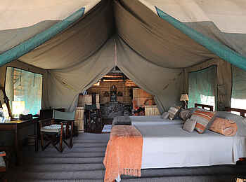 Mwagusi Safari Camp: Betten