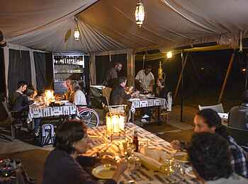 Ronjo Camp: Abendessen