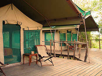Selous Impala Camp: Familienzelte