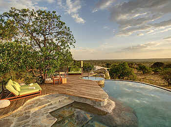 Serengeti Bushtops: Pool-Anlage