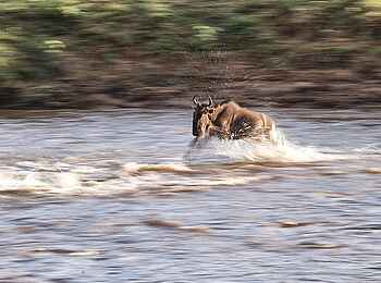 Serian´s Lamai Camp: Flussquerung