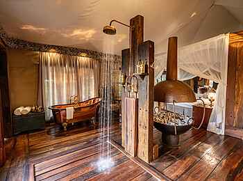 Zarafa Camp: Offene Dusche Zarafa Camp: Offene Dusche