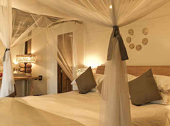 Kanyemba Lodge: Interieur eines Chalets Kanyemba Lodge: Interieur eines Chalets