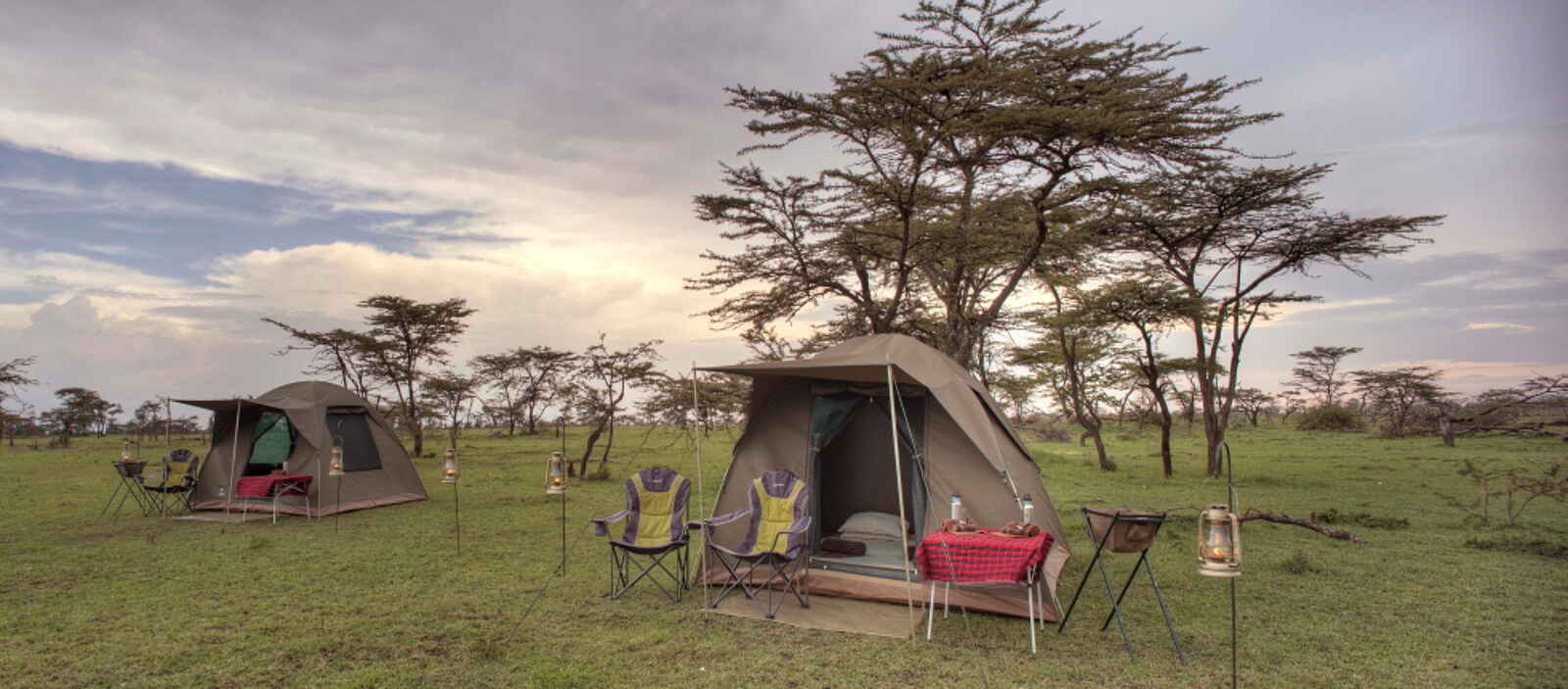 Naboisho Camp: Private Zelte beim Fly-Camping Naboisho Camp: Private Zelte beim Fly-Camping