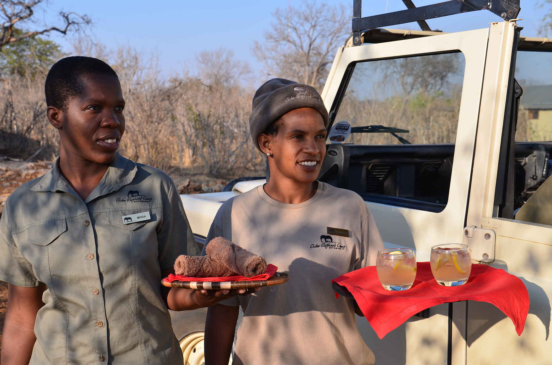 Chobe Elephant Camp: Begrüßung