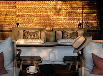 Mashatu Euphorbia Villas: Private Villa Blick hinein