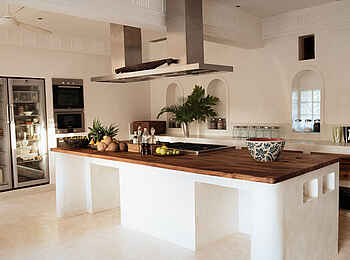 Qambani Luxury Resort: Küche