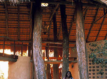 Sandibe Okavango Safari Lodge: Essen ist fertig Sandibe Okavango Safari Lodge: Essen ist fertig