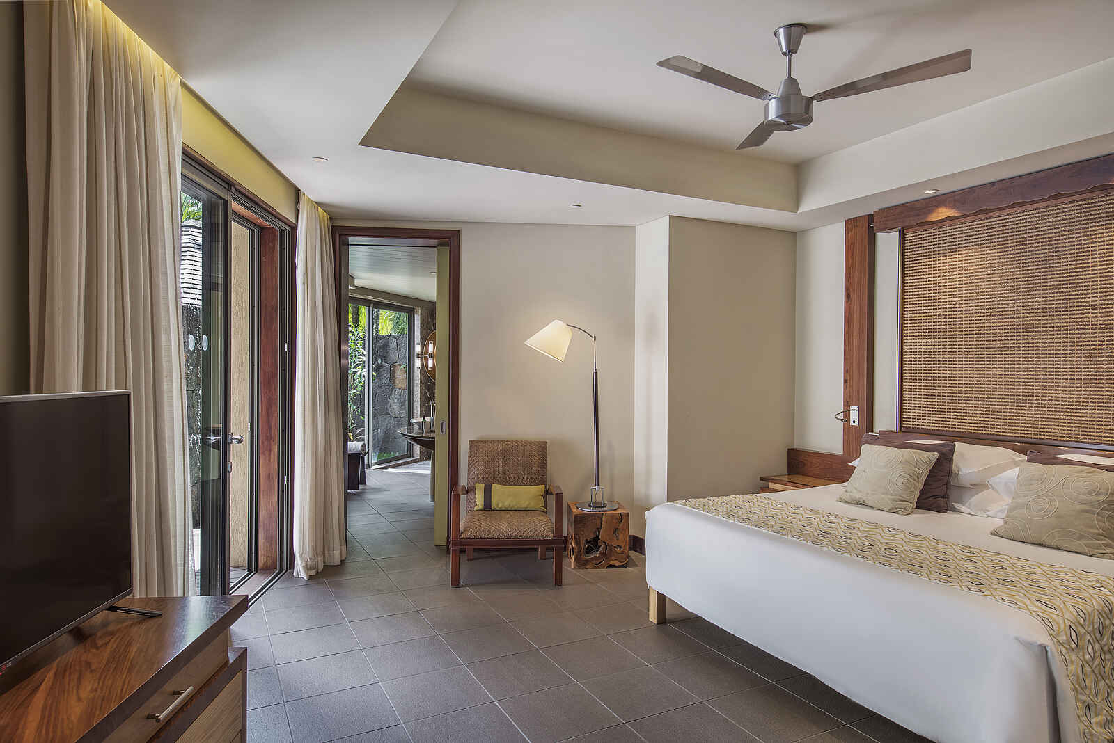 Trou Aux Biches Beachcomber Golf Resort & Spa: Family Suite Bett Trou Aux Biches Beachcomber Golf Resort & Spa: Family Suite Bett