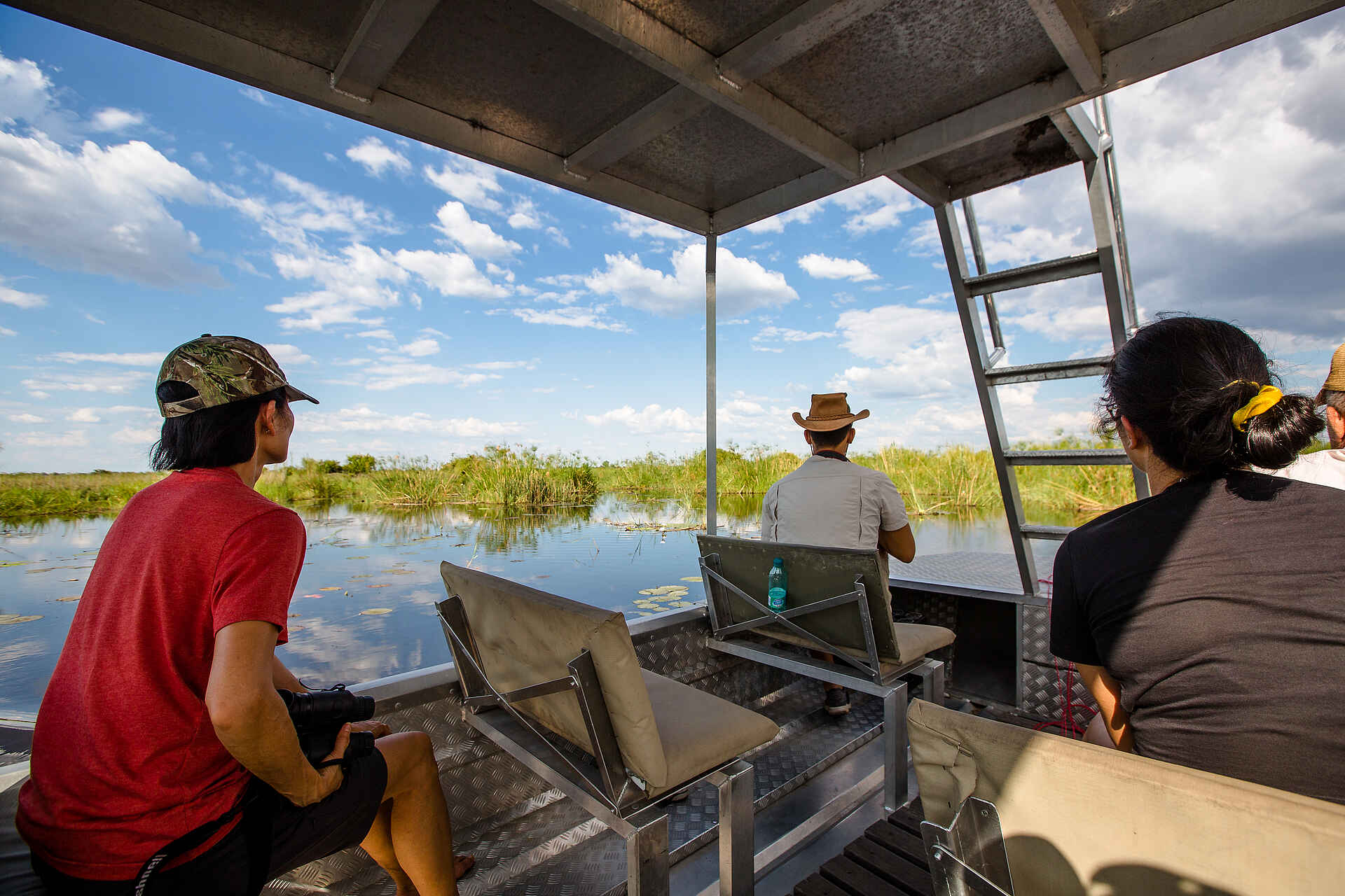 Jackalberry Tented Camp: Bootsexkursion