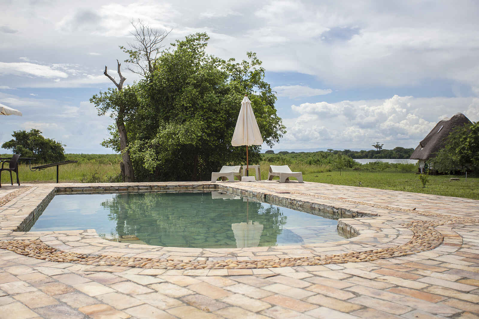 Baker's Lodge: Swimming Pool am Nil Baker's Lodge: Swimming Pool am Nil