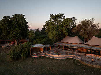 Mombo Camp: Ansicht