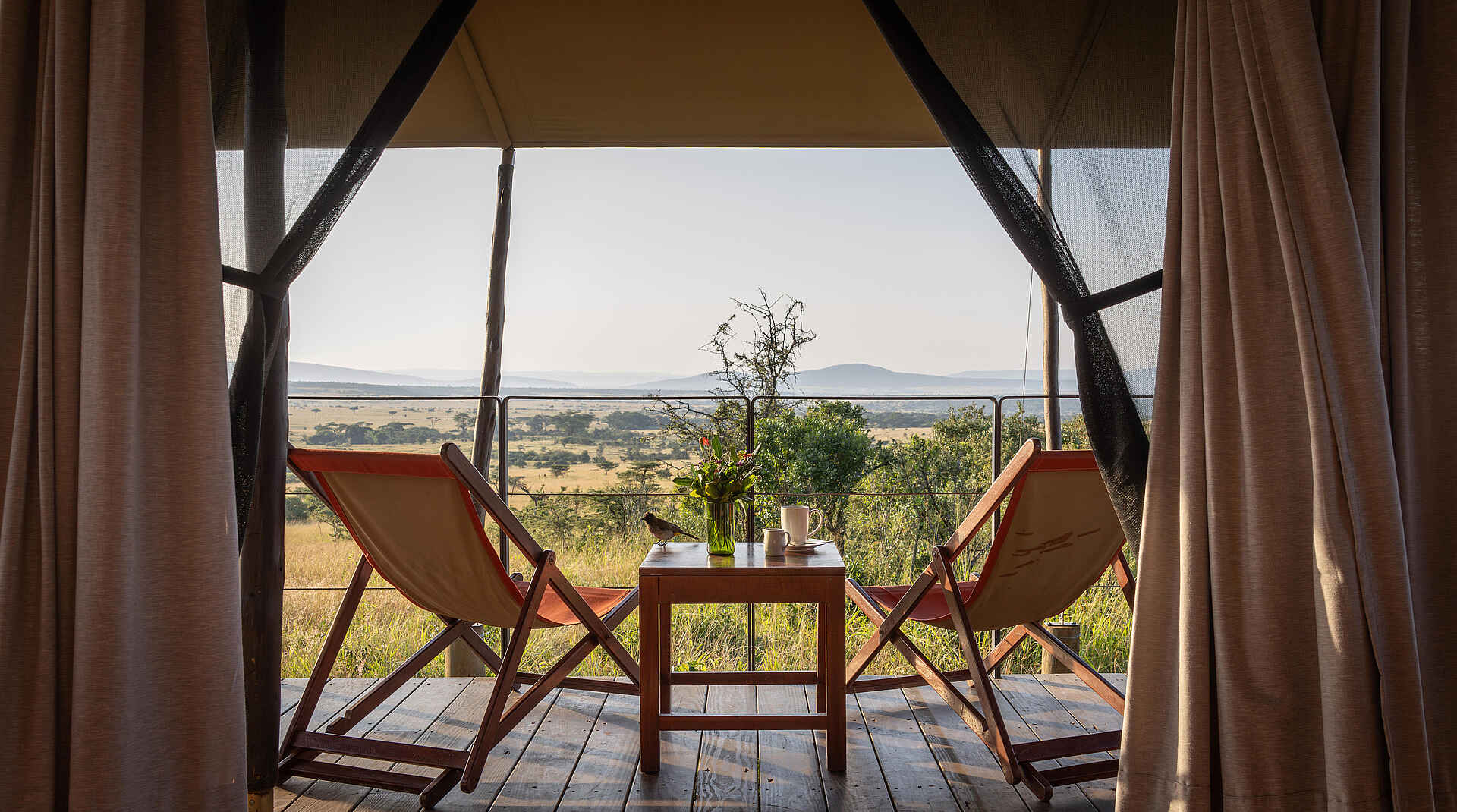 Saruni Eagle View: Veranda