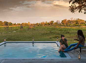 Gomoti Private Camp: Pool