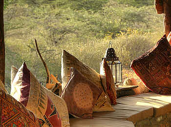 Koros Camp: Sitzkissen