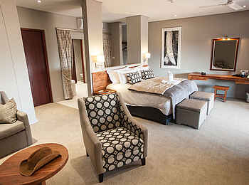 Chobe Bush Lodge: Chalet-Interieur Chobe Bush Lodge: Chalet-Interieur