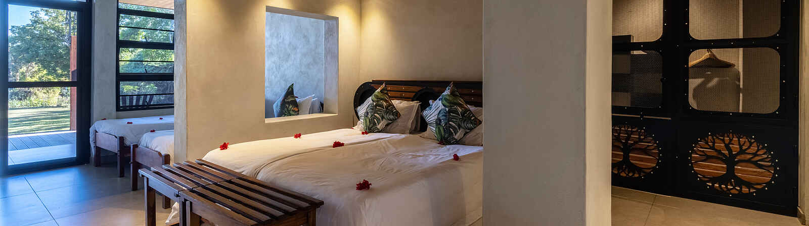 Chobe River Lodge: das Schlafzimmer Chobe River Lodge: das Schlafzimmer