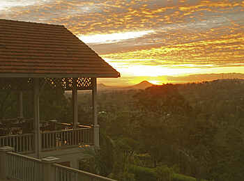 Machweo Wellness Retreat: Dinner mit Ausblick auf den Sonnenuntergang