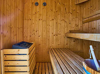 Otjimbondona Kalahari Lodge: Die Sauna für Entspannung