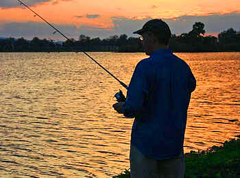 Selous Impala Camp: Fischen