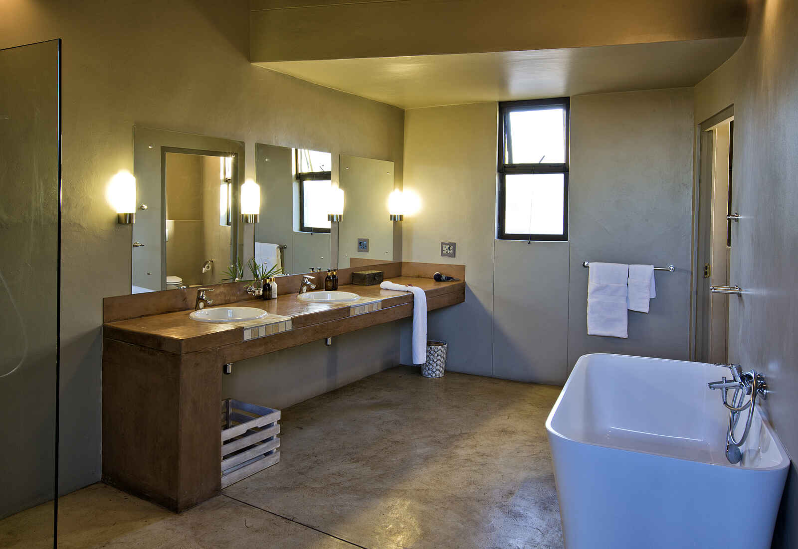 Safarihoek Lodge: Badezimmer mit Badewanne Safarihoek Lodge: Badezimmer mit Badewanne