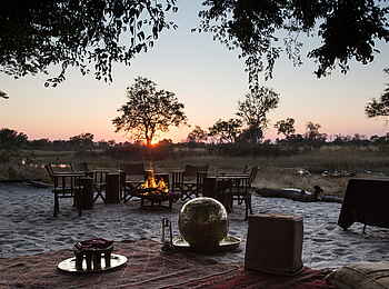 Selinda Explorers Camp: Sonnenuntergang Selinda Explorers Camp: Sonnenuntergang