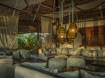 Breezes Beach Club & Spa Zanzibar: Lounge im Breakers Restaurant