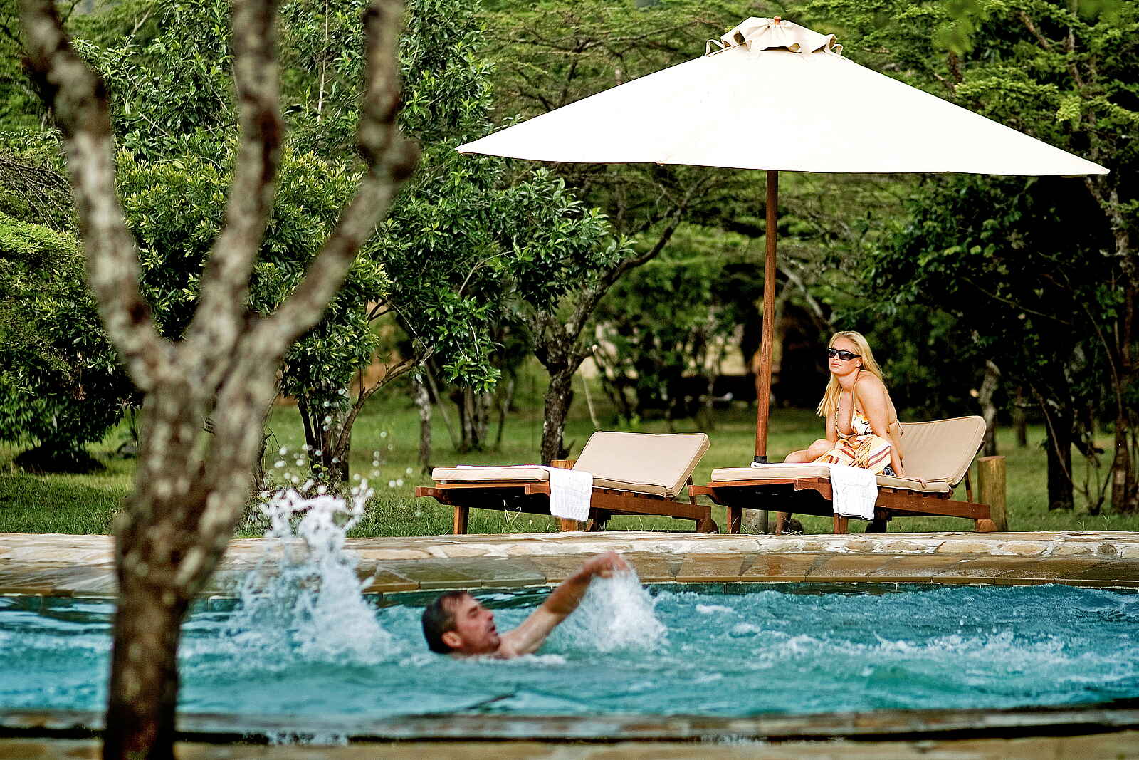 Karen Blixen Camp: Swimming Pool Karen Blixen Camp: Swimming Pool