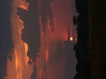 Leopard Lodge: Sonne hinter Wolken