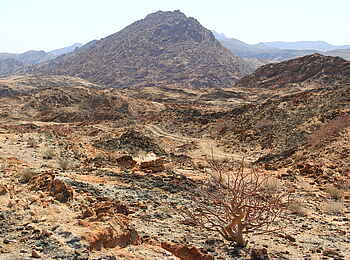 Okahirongo River Camp: Gebirgslandschaft Okahirongo River Camp: Gebirgslandschaft