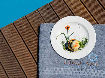 Pumulani Lodge: Vorspeisenkreation