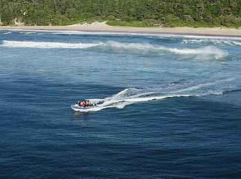 Thonga Beach Lodge: Bootsausflug Thonga Beach Lodge: Bootsausflug