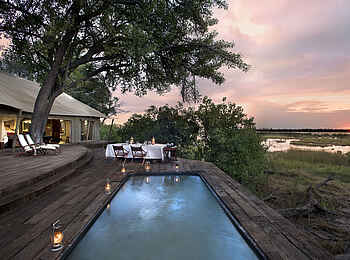 Zarafa Dhow Suites: Privater Swimming Pool