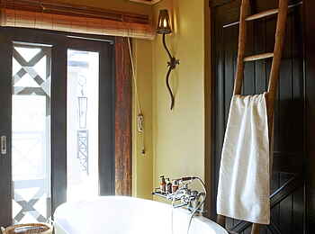 Thanda Villa iZulu: Badewanne im Badezimmer Thanda Villa iZulu: Badewanne im Badezimmer