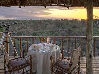 Finch Hattons: Blick vom Beobachtungsturm Finch Hattons: Blick vom Beobachtungsturm