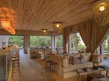 Kichwa Tembo Tented Camp: Im Lounge-Haus Kichwa Tembo Tented Camp: Im Lounge-Haus