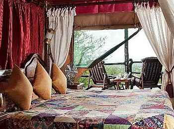 Kirawira Serena Camp: Chaletinterieur