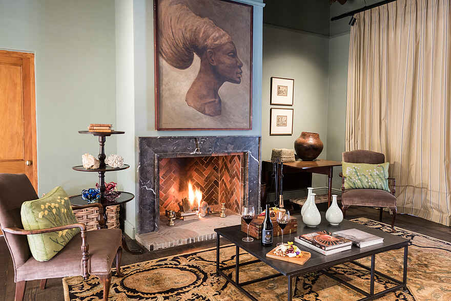 La Clé Lodge: Am Kamin La Clé Lodge: Am Kamin