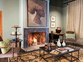 La Clé Lodge: Am Kamin La Clé Lodge: Am Kamin