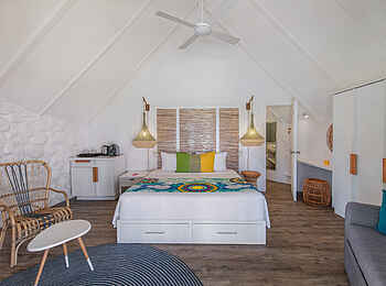 La Pirogue: Ein Strand Bungalow La Pirogue: Ein Strand Bungalow