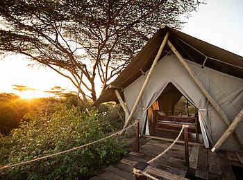 Mara Nyika Camp: Ein Gästezelt